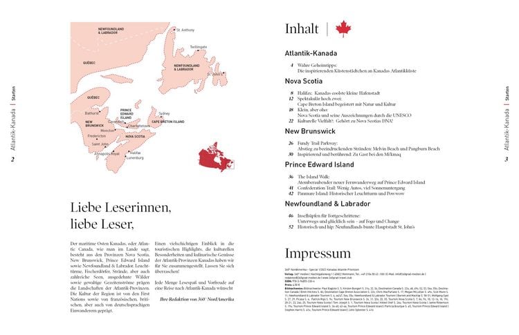 Produktbild: 360&deg; Kanada - Special Atlantik Provinzen