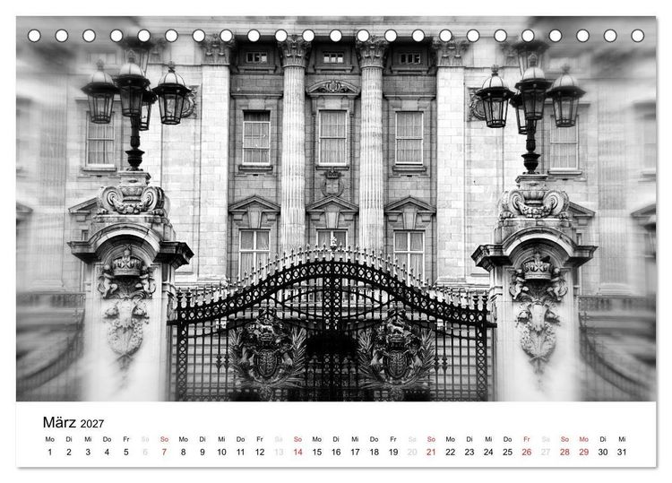 Produktbild: London (Tischkalender 2027 DIN A5 quer), CALVENDO Monatskalender
