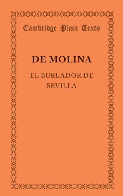 Produktbild: El Burlador de Sevilla