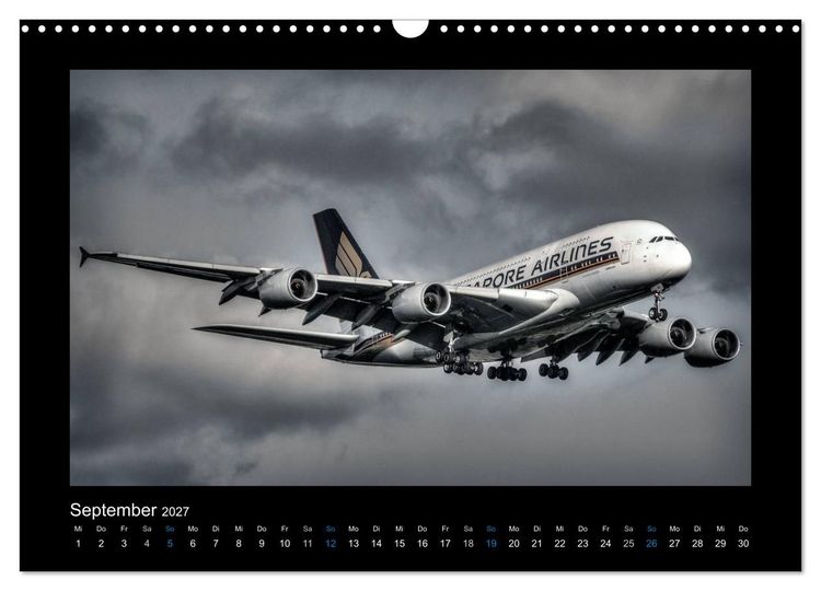 Produktbild: Faszination Luftfahrt (Wandkalender 2027 DIN A3 quer), CALVENDO Monatskalender