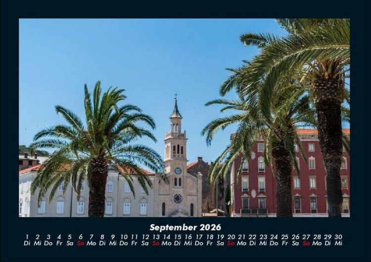 Produktbild: Kroatien 2026 Fotokalender DIN A4