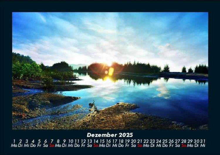 Produktbild: Seeblick 2025 Fotokalender DIN A5
