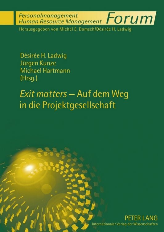 Produktbild: &laquo;Exit matters&raquo; - Auf dem Weg in die Projektgesellschaft