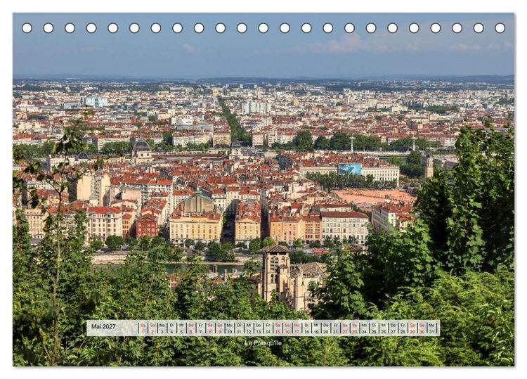 Produktbild: Lyon - C`est si bon Impressionen aus der kulinarischen Hauptstadt Frankreichs (Tischkalender 2027 DIN A5 quer), CALVENDO Monatskalender