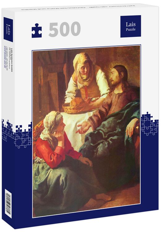 Produktbild: Lais Puzzle Jan Vermeer van Delft - Christus bei Maria und Martha 500 Teile