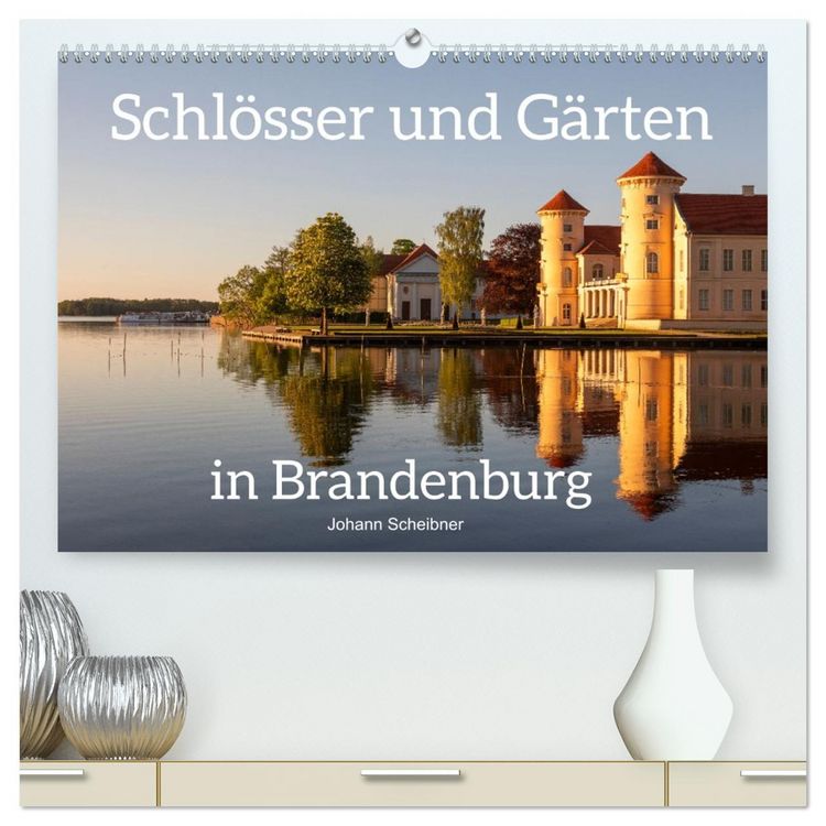 Produktbild: Schl&ouml;sser und G&auml;rten in Brandenburg (hochwertiger Premium Wandkalender 2026 DIN A2 quer), Kunstdruck in Hochglanz