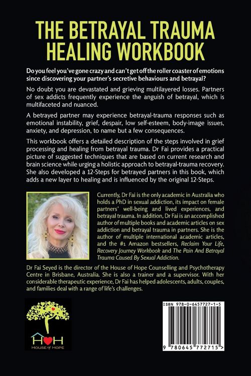 Produktbild: The Betrayal Trauma Healing Workbook