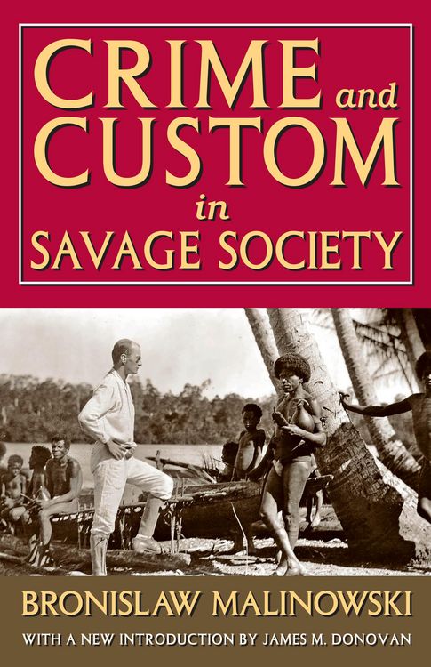 Produktbild: Crime and Custom in Savage Society
