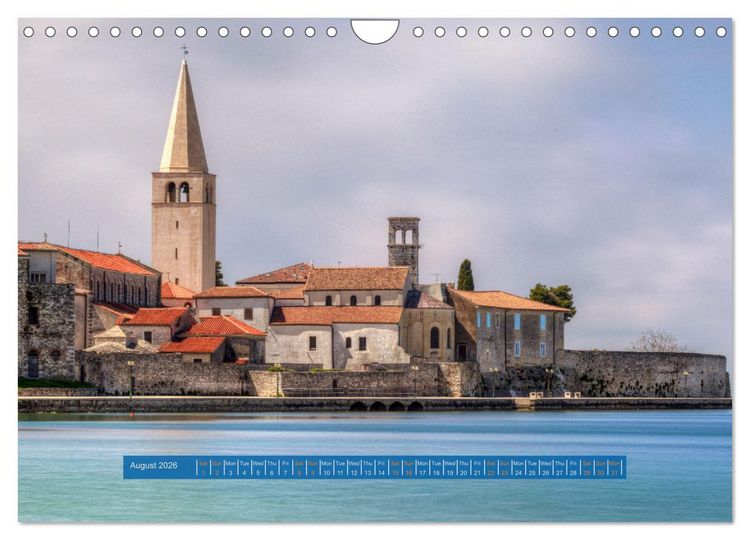 Produktbild: Istria - Croatia The green oasis of the northern Adriatic. (Wall Calendar 2026 DIN A4 landscape), CALVENDO 12 Month Wall Calendar