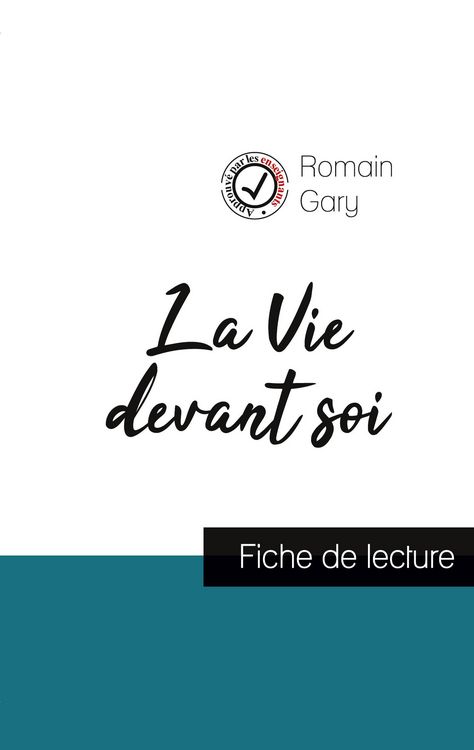 Produktbild: La Vie devant soi de Romain Gary (r&eacute;sum&eacute; et fiche de lecture pl&eacute;biscit&eacute;s par les enseignants)