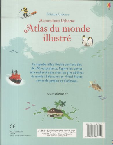 Produktbild: Atlas du monde illustr&eacute;