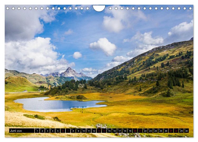 Produktbild: Wundersch&ouml;nes Lechtal (Wandkalender 2026 DIN A4 quer), CALVENDO Monatskalender