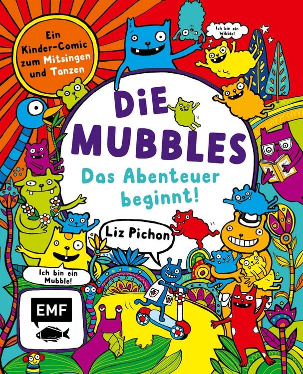 Produktbild: Die Mubbles (Band 1): Das Abenteuer beginnt! Ein Kinder-Comic von Liz Pichon
