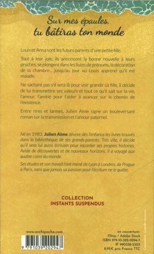 Produktbild: Sur mes &eacute;paules, tu b&acirc;tiras ton monde