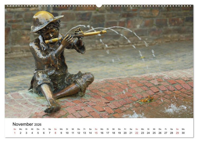 Produktbild: Wiesbaden Kunst in der &Ouml;ffentlichkeit (Wandkalender 2026 DIN A2 quer), CALVENDO Monatskalender