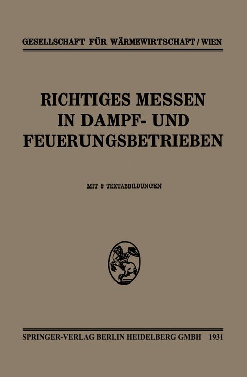 Produktbild: Richtiges Messen In Dampf- und Feuerungsbetrieben