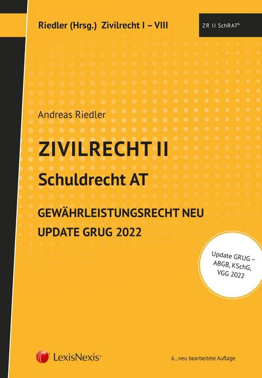 Bild vom Artikel Zivilrecht II - Update GRUG 2022 vom Autor Andreas Riedler