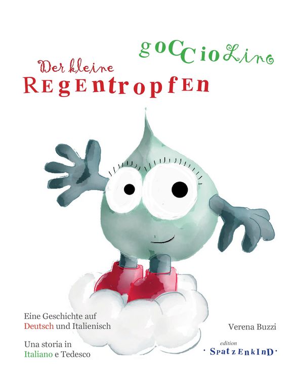 Produktbild: Der kleine Regentropfen - deutsch/italienisch