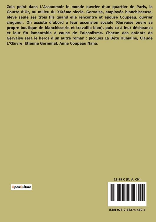 Produktbild: L' Assommoir