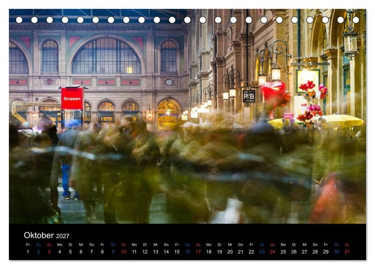 Produktbild: Z&Uuml;RICH - Little Big City (Tischkalender 2027 DIN A5 quer), CALVENDO Monatskalender