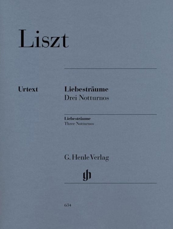 Bild vom Artikel Franz Liszt - Liebesträume, 3 Notturnos vom Autor Franz Liszt