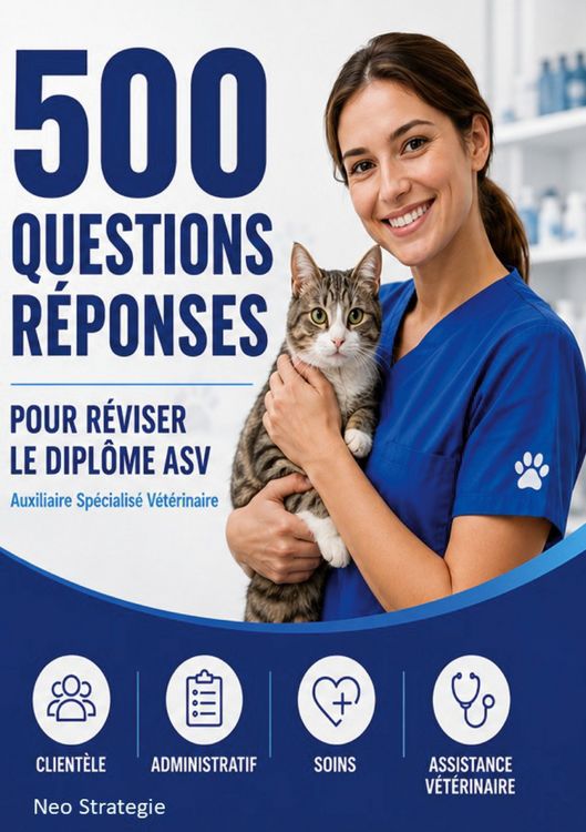 Produktbild: 500 questions r&eacute;ponses Auxiliaire sp&eacute;cialis&eacute; v&eacute;t&eacute;rinaire