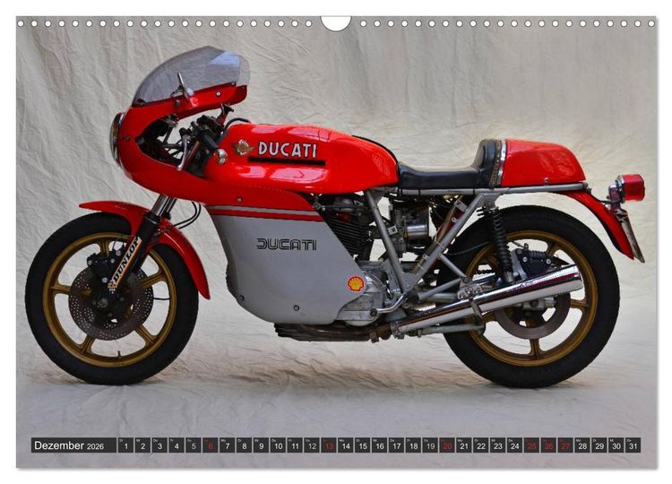 Produktbild: Ducati 900 SS (Wandkalender 2026 DIN A3 quer), CALVENDO Monatskalender