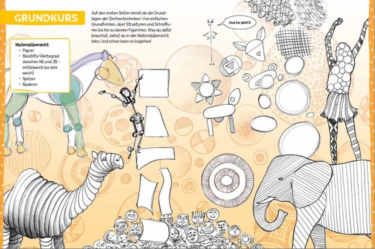 Produktbild: Die Kunst des Zeichnens f&uuml;r Kinder Zeichenschule