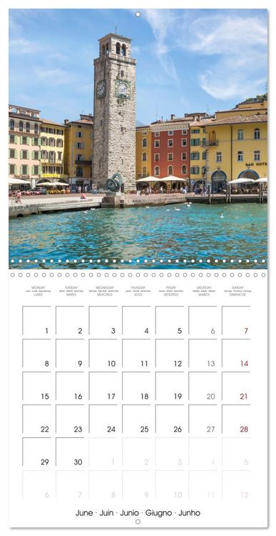 Produktbild: Lovely impressions from LAKE GARDA (Wall Calendar 2026 12 &times; 12 Inch) CALVENDO 12 Month Wall Calendar