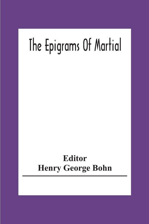 Produktbild: The Epigrams Of Martial