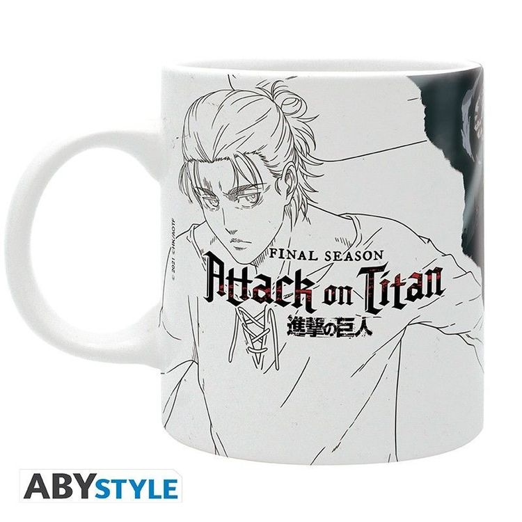 Produktbild: ATTACK ON TITAN Tasse 320 ml - S4 Key Art