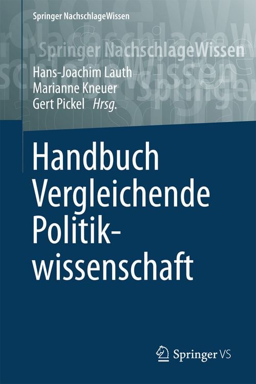 Produktbild: Handbuch Vergleichende Politikwissenschaft