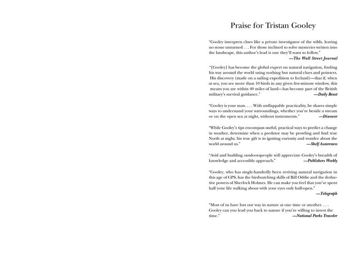 Produktbild: The Tristan Gooley Collection