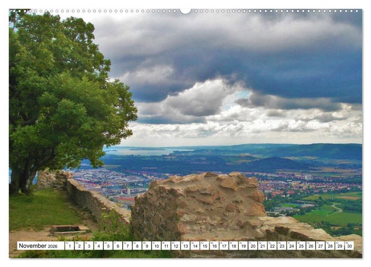 Produktbild: Am Bodenseeufer (hochwertiger Premium Wandkalender 2026 DIN A2 quer), Kunstdruck in Hochglanz