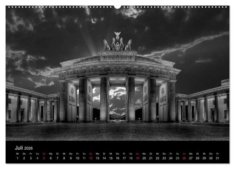 Produktbild: Berlin (Wandkalender 2026 DIN A2 quer), CALVENDO Monatskalender