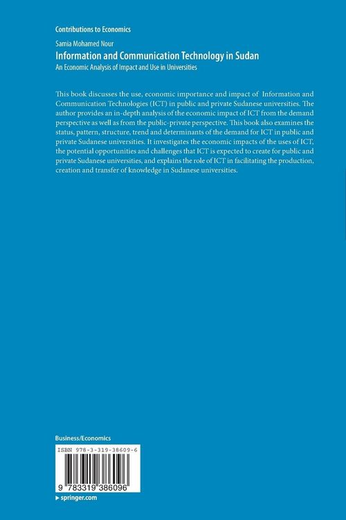Produktbild: Information and Communication Technology in Sudan