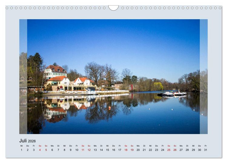 Produktbild: Ein Besuch in Bad Nauheim (Wandkalender 2026 DIN A3 quer), CALVENDO Monatskalender