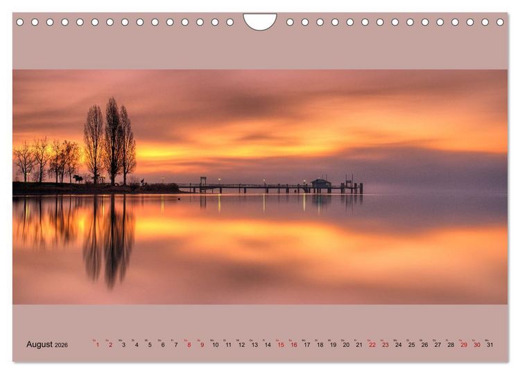Produktbild: Bodensee Weitblicke (Wandkalender 2026 DIN A4 quer), CALVENDO Monatskalender