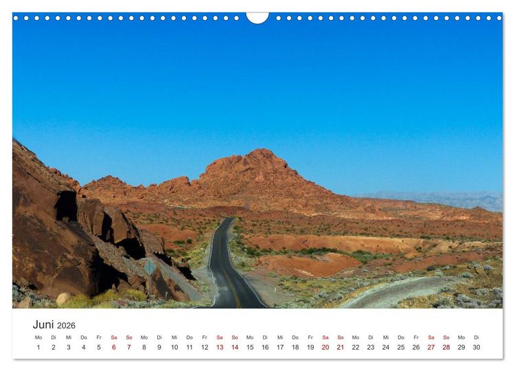 Produktbild: Nevada - Mehr als nur Las Vegas (Wandkalender 2026 DIN A3 quer), CALVENDO Monatskalender