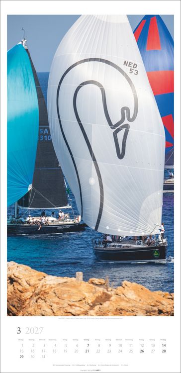 Produktbild: Under Sail Kalender 2027