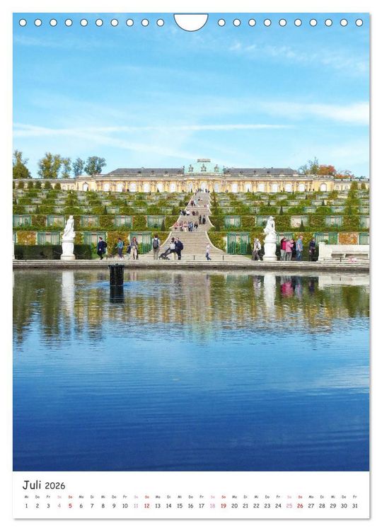 Produktbild: Der Park Sanssouci - ein Traum (Wandkalender 2026 DIN A4 hoch), CALVENDO Monatskalender