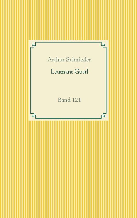 Produktbild: Leutnant Gustl