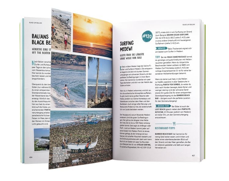 Produktbild: Bali Reisef&uuml;hrer: 122 Things to do in Bali (3. Auflage, Indojunkie Verlag)