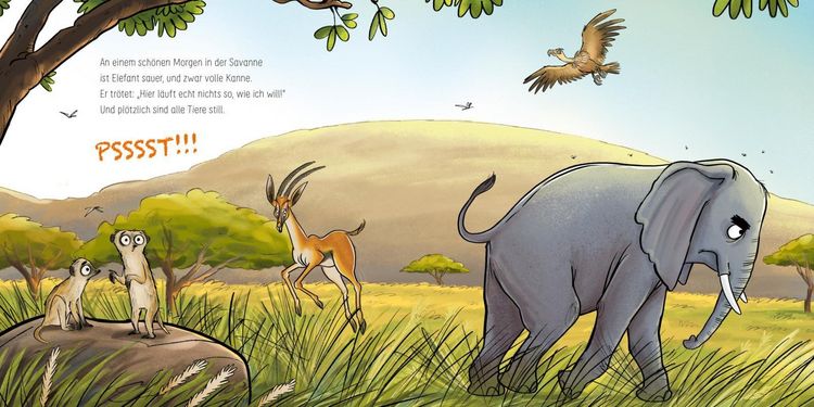 Produktbild: LESEMAUS 203: Elefant will durch die Wand
