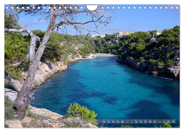 Produktbild: Mallorca Zauberhaftes Licht (Wandkalender 2026 DIN A4 quer), CALVENDO Monatskalender