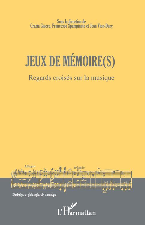 Produktbild: Jeux de m&eacute;moire(s)