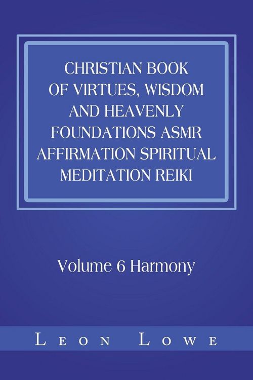 Produktbild: Christian Book of Virtues, Wisdom and Heavenly Foundations Asmr Affirmation Spiritual Meditation Reiki