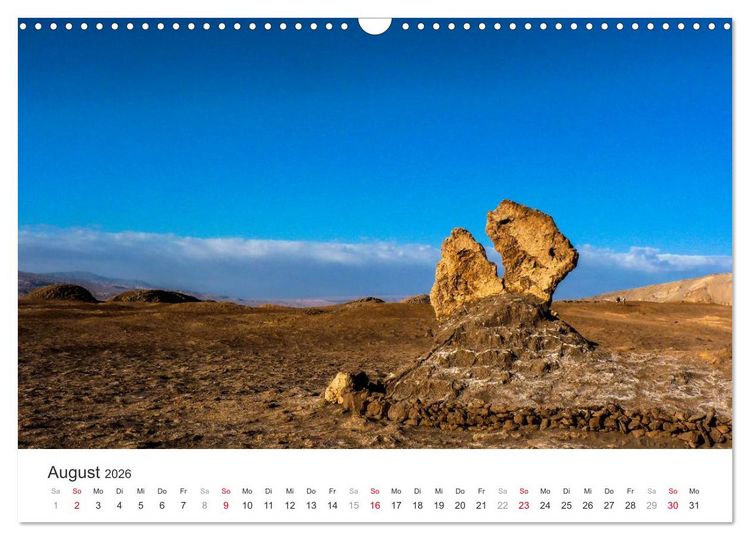 Produktbild: Chile - Land voller Kontraste (Wandkalender 2026 DIN A3 quer), CALVENDO Monatskalender