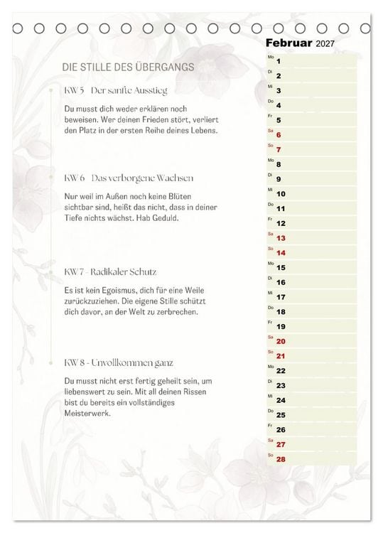 Produktbild: SEELENKOMPASS (Tischkalender 2027 DIN A5 hoch), CALVENDO Monatskalender