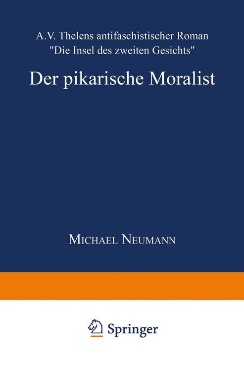 Produktbild: Der pikarische Moralist